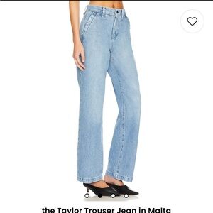 Favorite Daughter, the Taylor Trouser Jean in Malta, size 31